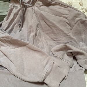 Good American crop hoodie